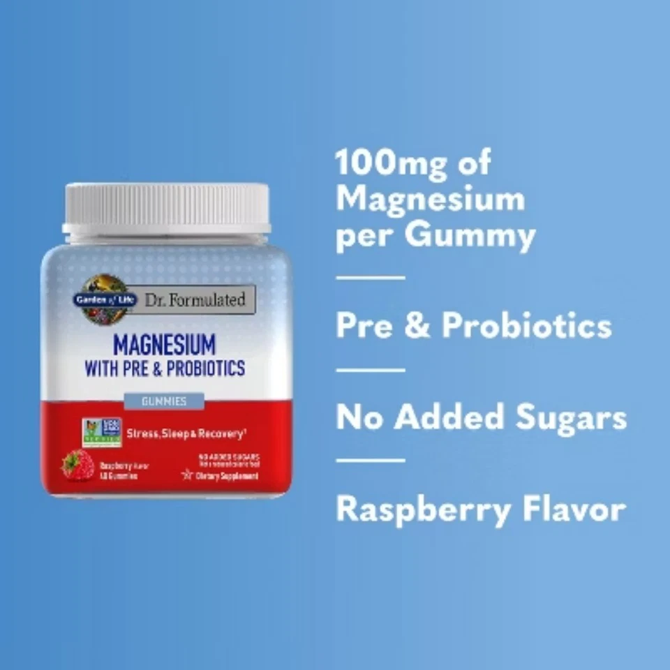 Garden of Life Dr. Formulated Magnesium Vegan Gummies - 40ct - Image 3 of 4