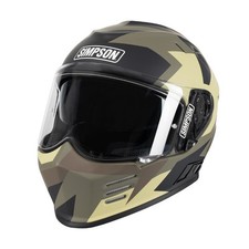 SIMPSON VENOM COMANCHE MOTORCYCLE BIKE FULL FACE HELMET ECE 22-06 WITH PINLOCK