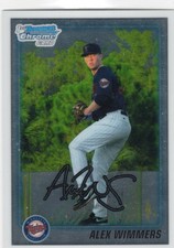 2010 Bowman Draft Picks & Prospects Alex Wimmers #BDPP88 Twins