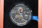 LADY MICTE Figures Of Death 2 Oz Silver Coin 2000 Francs Cameroon 2025