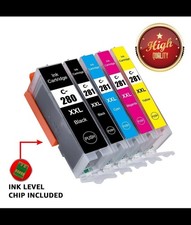 PGI 280 CLI 281 XXL Printer Ink Cartridges use for Canon TR8620A TS702A TR8520