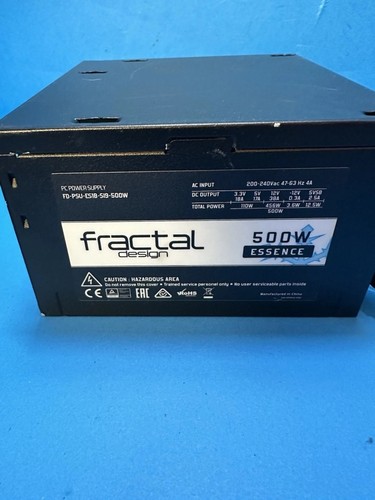 Alimentation PC Fractal Design 500w Essence ATX pas cher livraison gratuite - Photo 2/2