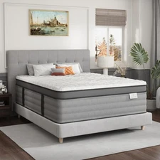 Full Size Mattress, 12 Inch Gel Memory Foam Full Mattress with Individual Poc...