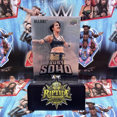 Ruby Soho AEW Upper Deck Allure 2024 Base Steel Chair SP (1:72) #71