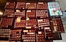 SHOGUN Richard Chamberlain tv SERIES PRESS KIT CONTACT SHEET PHOTOGRAPHS PHOTOS