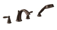 MOEN Brantford Roman Tub Faucet Trim Kit Oil Rubbed Bronze 2-Handle ,Hand Shower