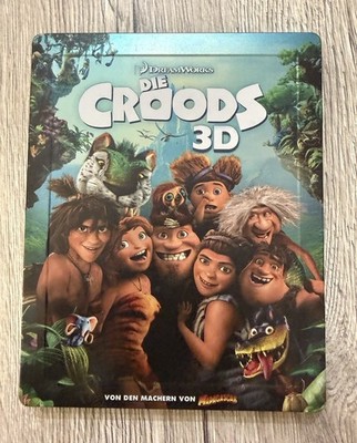 Die Croods 3D - Steelbook - Blu-Ray - 1 Disc - guter Zustand -