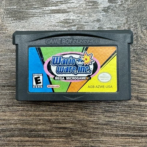 WarioWare, Inc.: Mega Microgame Nintendo Game Boy Advance