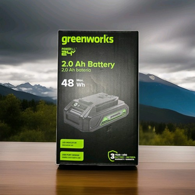 #ad #ad Greenworks 24V 2.0Ah Battery $25.99