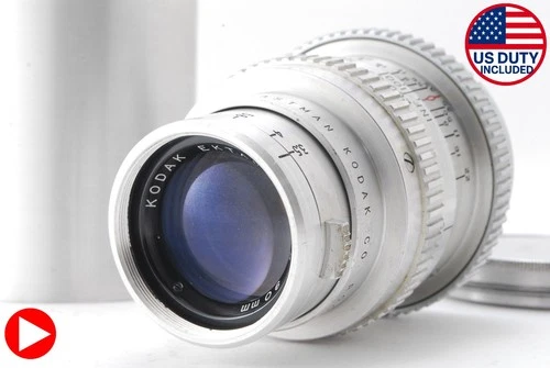[N MINT] KODAK EKTAR 90mm F/3.5 Lens for EKTRA Rangefinder Camera From JAPAN