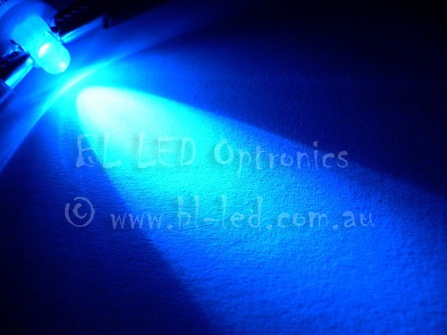 4x 12V B8.5D 509T LED Car Instrument Cluster Gauge Twist Lock Bulbs Blue - Picture 2 of 3