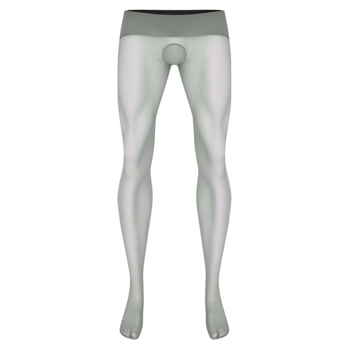 Mens Underwear Dance Wear Stockings Glossy Pantyhose Bulge Pouch Nightwear Sexy - Picture 103 of 114