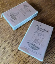 ---Vtg BMA deck of playing cards Remembrance with Redi-Slip