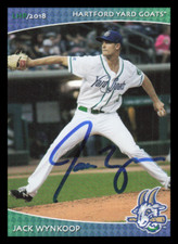 2018 Hartford Yard Goats JACK WYNKOOP Signed Card autograph auto ROCKIES
