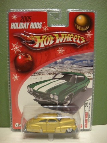 Hot Wheels Holiday Rods - 04 05 06 - Charger Dairy Delivery Fleetline Merc GTO - Picture 9 of 20