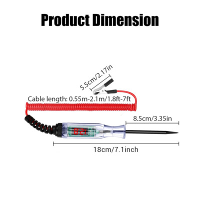 Aazon.co: Car Digital Electric Pen - DC 3V-48V LED Digital Light