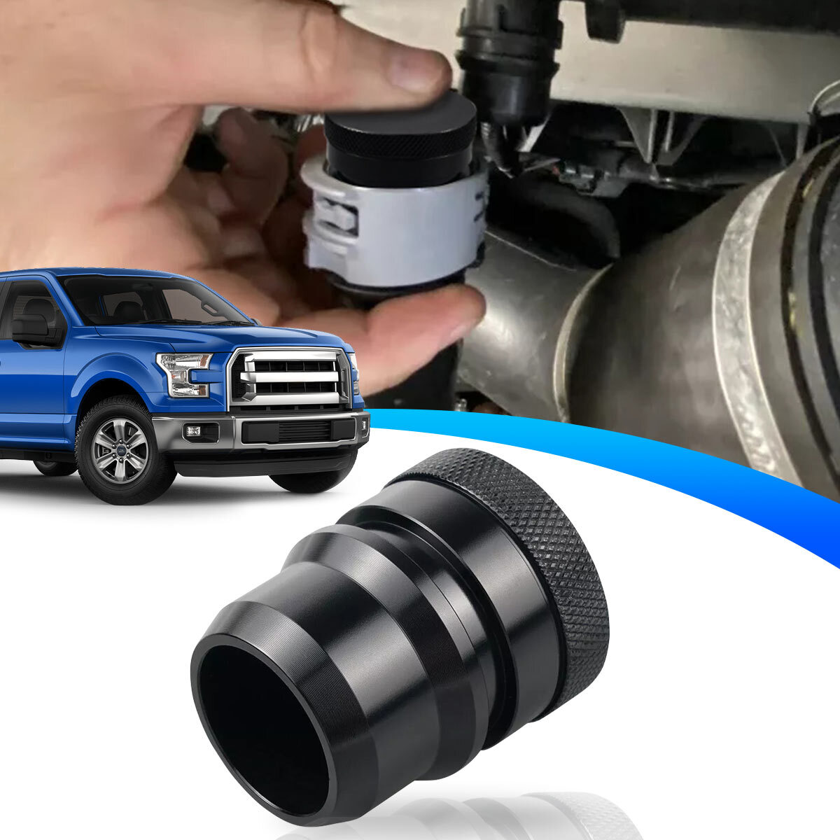 fuwafuwa② VTA Blow Off Valve Mod Plug 2.7 3.5 2013-2021 Fit For Ford F150 F