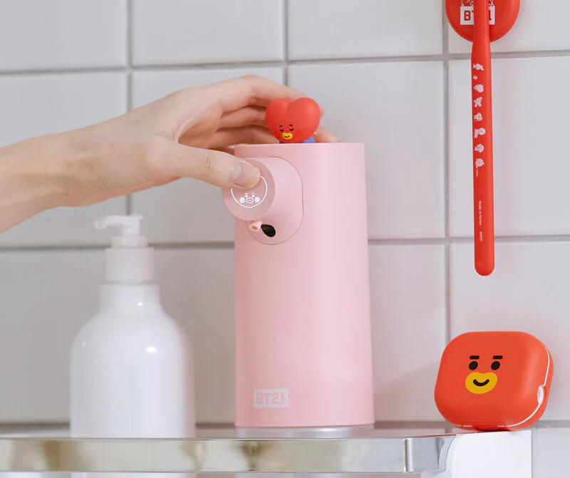 [US Seller] BT21 Baby Auto Soap Dispenser + Refill Soap by BTS eBay