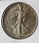 1945-P  Liberty Walking Half Dollar