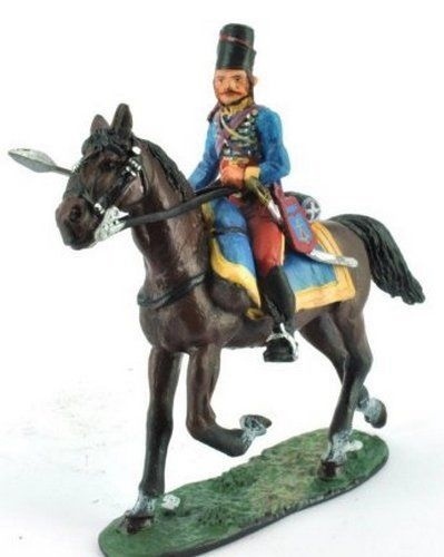 Del Prado: Französischer Husar, Lauzuns Legion in Yorktown CBH015 Kavallerie der Zeitalter - Bild 1 von 1