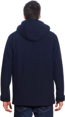NEW $80 SZ L NAVY Weatherproof Ultra Tech Jacket Winter Coat RAIN