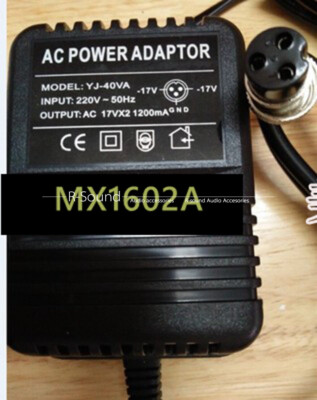 MX1602A Power Supply Behringer MX1602 Power Adapter replace FOR