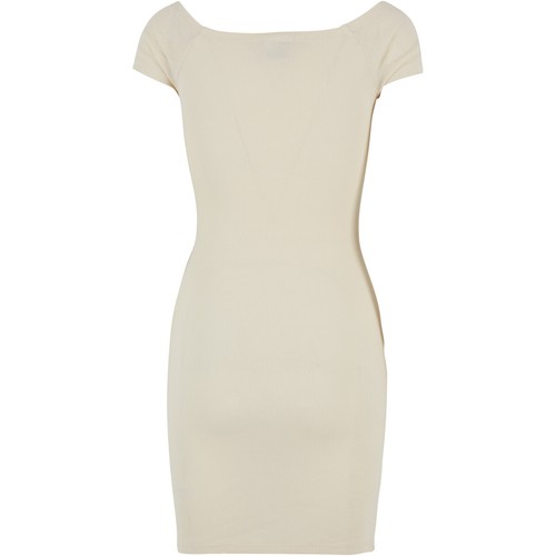 Urban Classics Ladies Spento Spalla Costola Vestito Cocktail Jerseykleiud - Picture 54 of 72