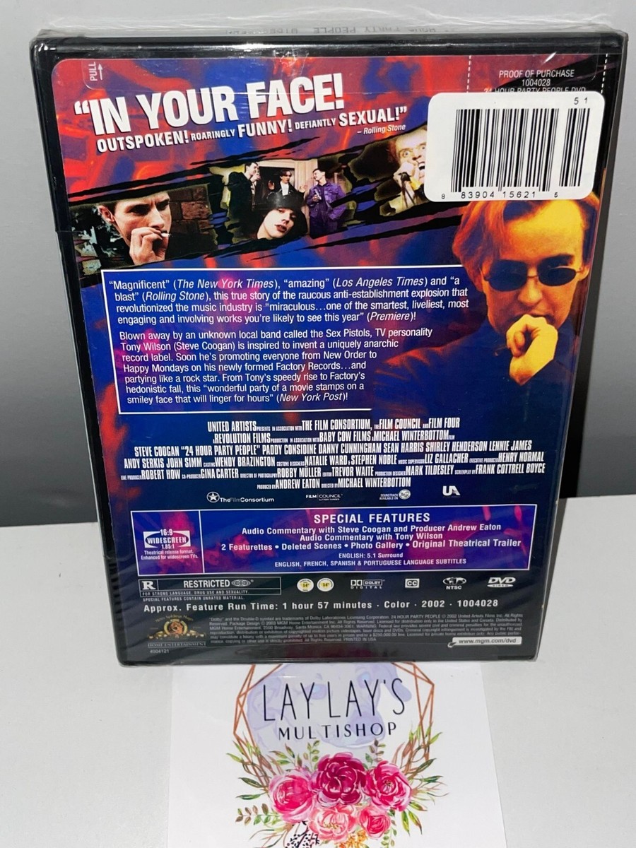 24 Hour Party People (DVD, 2003) for sale online | eBay