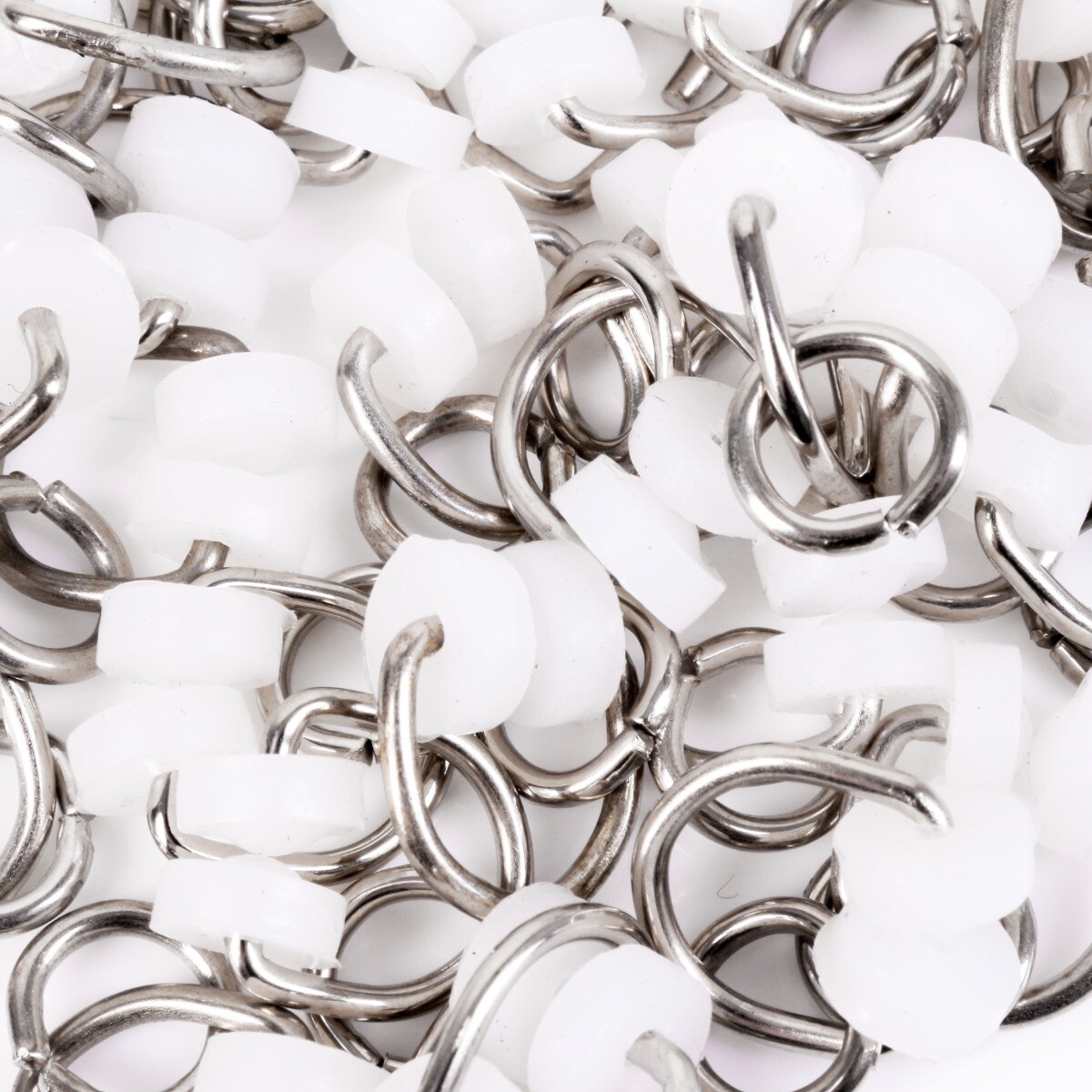 20 x CURTAIN RUNNER GLIDES Nylon Track Wheeled Slide Glider Truck Cab