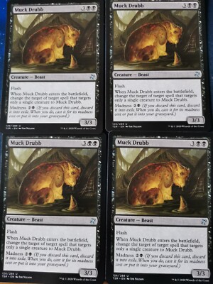 4 x Muck Drubb [Time Spiral Remastered] - Playset - NM - Free P&P