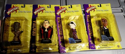 Dracula Mummy Phantom invisible man Little Big Heads Universal Studios Monsters 