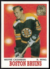 2001-02 Topps/O-Pee-Chee Archives #31 Wayne Cashman - Boston Bruins