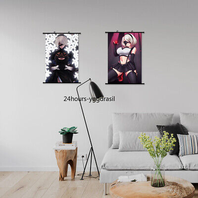 Nier Automata anime Canvas Wall Poster  Nier automata, Automata, Anime  drawings