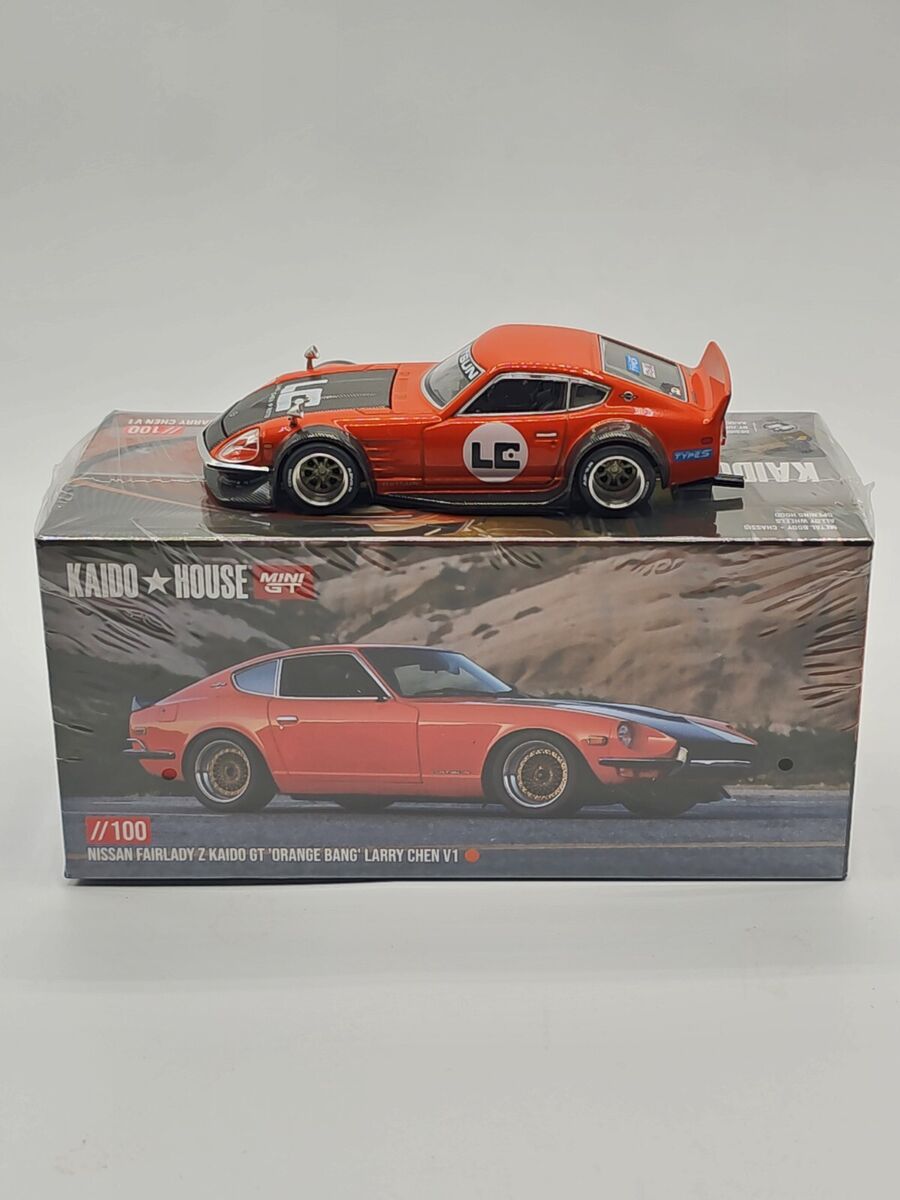 Mini GT Kaido House 1:64 Nissan Fairlady Z Kaido GT 'ORANGE Mini GT Kaido House 1:64 Nissan Fairlady Z Kaido GT 'ORANGE