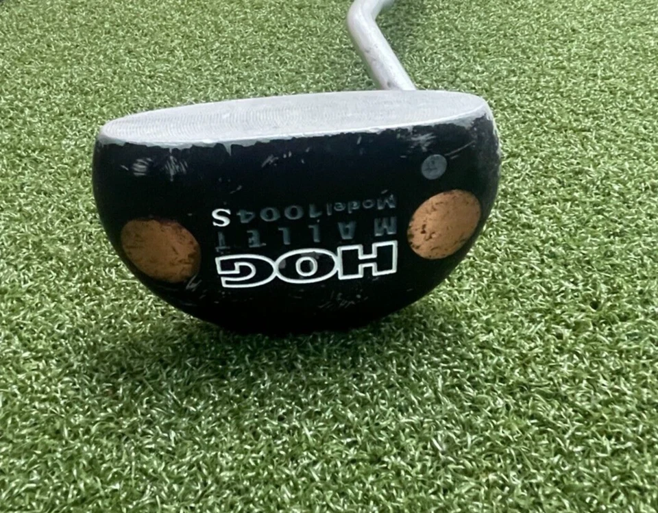 HOG Mallet Model 1004s Putter / RH / Steel ~34.5" / Good Grip / jj8400 - Image 3 of 4