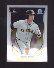 2014 Bowman Chrome Draft Picks Dylan Davis Rookie #CDP94 San Francisco Giants