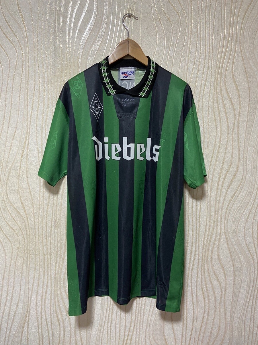 BORUSSIA MONCHENGLADBACH 1995 1996 HOME SHIRT JERSEY REEBOK sz XL