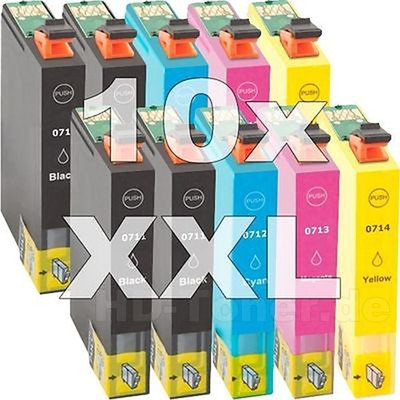 10 cartuchos tinta Non-Oem XL para Epson sx100 sx105 sx110 sx115 sx218  sx205 | eBay