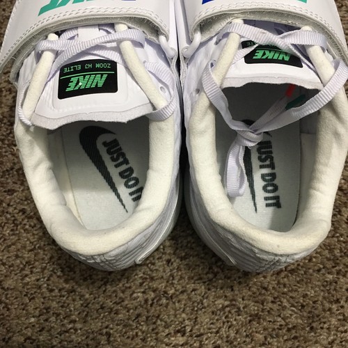 Nike Uomo Salto Alto Elite 'White Ombre' Miami South Beach 806561-101 Taglia 9 - Foto 7 di 11