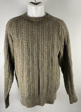 FATFACE RopeKnitt Jumper Mens Grey Size Small