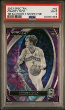 2023 Spectra Gradey Dick Titan Purple Scope FOTL /15