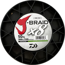 Daiwa J-Braid 3300 Yards 3000 Meters Chartreu...