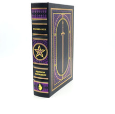 SIGNED WARBREAKER BY BRANDON SANDERSON LEATHERBOUND EDITION Cosmere