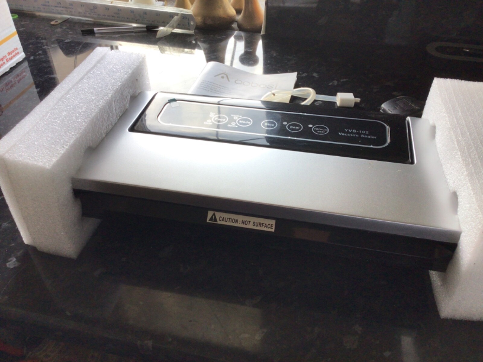 Aobosi Vacuum Food Sealer. Vacuum Sealer as pictures unused eBay