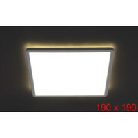 Briloner Slim Ultraflaches Led Panel Lampe Leuchte Kunststoff Weiß 190X190X25Mm