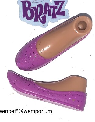 Bratz Pixies Yasmin Shoes Pair Pink Purple Doll Clothes | eBay UK