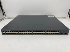 CISCO WS-C2960X-48LPD-L X SERIES POE 48 PORT SWITCH FREE UK SHIPPING + RACK EARS