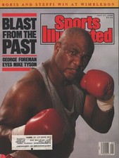 Sports Illustrated - July 17, 1989 - George Forman Eyes Mike Tyson