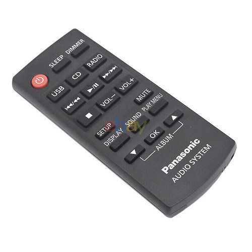 Usado Genuino N2QAYC000060 Para Panasonic Audio System Remote SC-HC17 N2QAYC0... - Picture 6 of 6