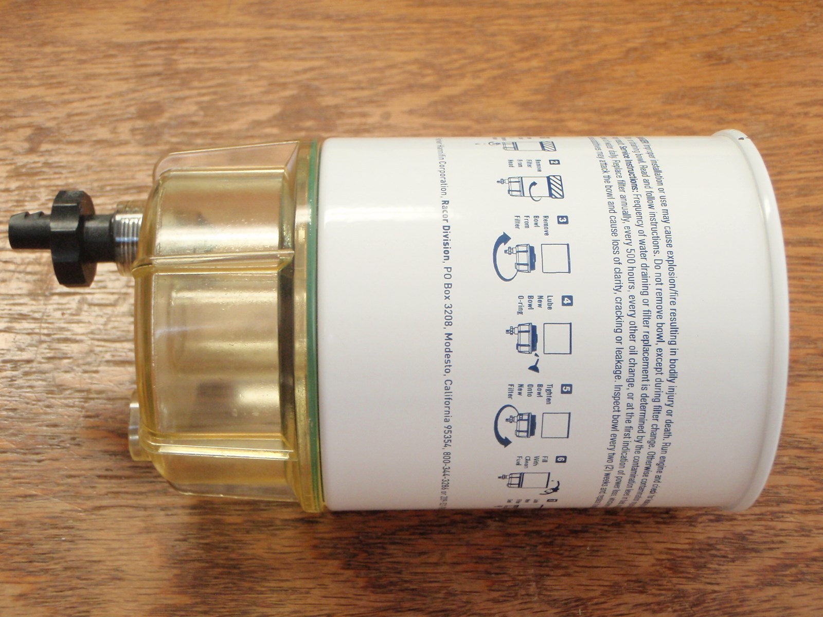 FUEL FILTER RACOR GAS 62 B32014 S3214 OUTBOARD JOHNSON EVINRUDE OMC ...